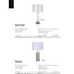 Светильник настольный Arte lamp A4027LT-1PB MATAR