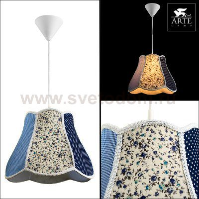 Светильник подвесной Arte lamp A9221SP-1WH Provence