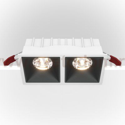 Встраиваемый светильник Maytoni DL043-02-15W3K-D-SQ-WB Alfa LED