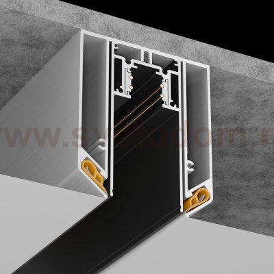Профиль для монтажа магнитного шинопровода в натяжной потолок Maytoni TRA004MP-21S Accessories for tracks