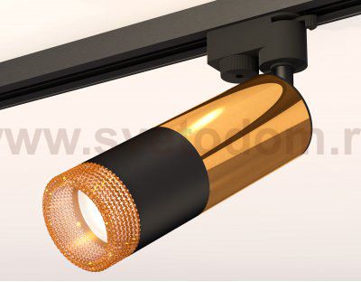 Комплект трекового однофазного светильника с композитным хрусталем Ambrella XT6302071 XT