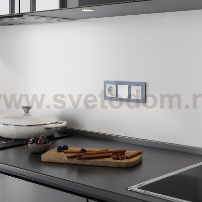 Сенсорный выключатель одноклавишный Умный дом (белый) Werkel W4510601