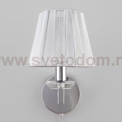Настенный светильник бра Eurosvet 60125/1 хром (60114/1) Alegria