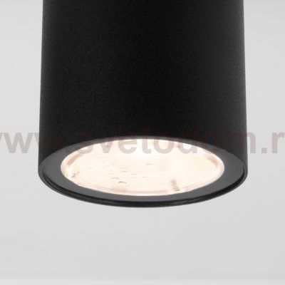 Уличный потолочный светильник Light LED 2102 IP65 35129/H черный Elektrostandard