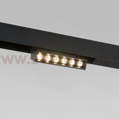 Трековый светодиодный светильник Slim Magnetic HL01 6W 4200K черный 85009/01 Elektrostandard