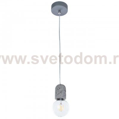 Светильник подвесной на 1 лампу бетонный Arte Lamp A4321SP-1GY