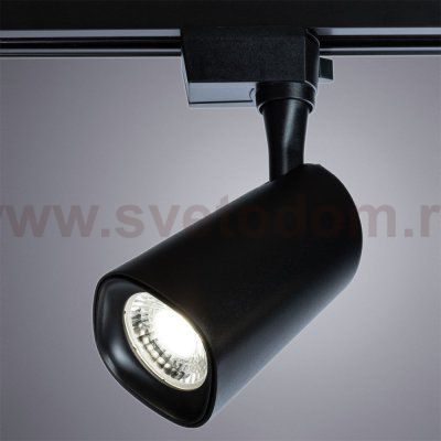 Трековый светильник Arte Lamp A4563PL-1BK BARUT