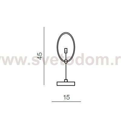 Настольная лампа Azzardo Diana table AZ2151