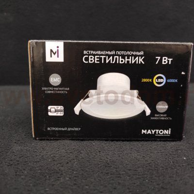 Встраиваемый светильник Maytoni DL015-6-L7W Stockton