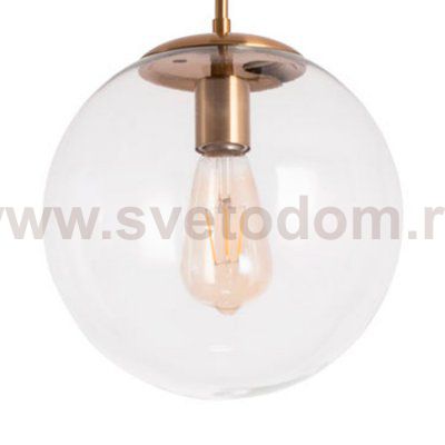 Плафон стекло шар прозрачный 250мм (90мм посадка) Arte Lamp A1925SP-1 Volare