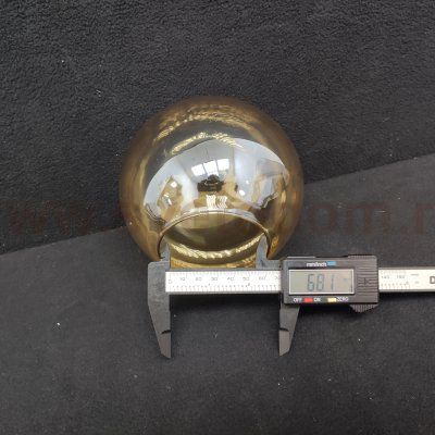 Плафон стекло тонированное 130мм (68мм посадка) Arte Lamp A2715PL SCARLETT