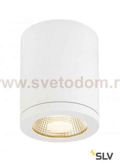 1000631 SLV ENOLA_С CL-2 Dim to Warm светильник потолочный c LED 15Вт, 2000-3000K, 900лм, CRI90, белый