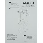 Подвесной светильник Globo Varus 15855-5