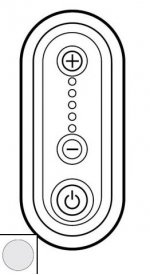 Legrand Celiane белый Накладка светорегулятора нажимного 1000 Вт 5 мод (арт. 68033)