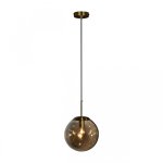 Подвесной светильник шар тонированный 250мм Loft it 10131 Amber Motion