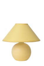 Настольная лампа желтая Lucide 14552/81/34 FARO