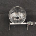 Плафон стекло прозрачный 120мм с резьбой 27мм Arte lamp A7780 ALBUS