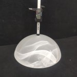Плафон стекло матовое под стержень 250*100мм Arte lamp A1305PL-2 PORCH