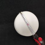 Плафон стекло круглое белое 180мм Arte Lamp A6047PL-1 AQUA-TABLET