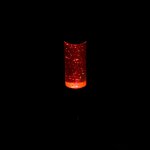 Светильник ночник Лава лампа "Цилиндр хром", 17 см (от бат. 3хLR44)