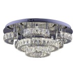 Люстра СТЕЛЛА-КРИСТАЛЛ хром h26 d60 Led 68W (3000-6000K) с пультом ДУ Kink light 08611(3000-6000K)