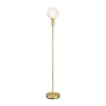 Светильник Markslojd 106867 MINNA floor bru.brass/white