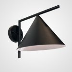 Бра Flos Captain Flint Cone Wall Light Черный ImperiumLoft 147850-22