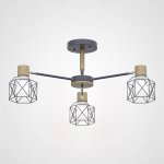 Потолочная люстра CORF B3 Gray 3 lamps ImperiumLoft 189490-26