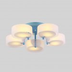 Потолочная люстра HEDDA D73 5 lamps Blue ImperiumLoft 193427-26