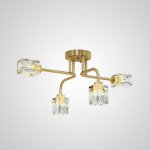 Потолочная люстра MICHAL L4 Brass ImperiumLoft 205610-23