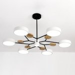 Люстра на штанге MEADE 6 lamps White ImperiumLoft 207860-26