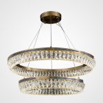 Подвесная люстра GERTRUDA LUX D60+80 ImperiumLoft 220206-23