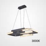 Подвесной светильник LOUELLA  A L77 Black 3000К ImperiumLoft 220403-23