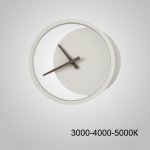 Настенный светильник CLOCK White Трехцветный свет ImperiumLoft 230840-23