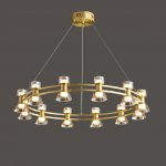 Подвесная люстра BLASIUS D83 Brass ImperiumLoft 231617-23