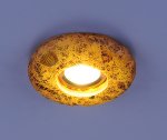 Встраиваемый светильник со светодиодами Elektrostandard 3060 желтая подсветка (YL/Led)