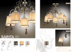 Люстра потолочная Odeon light 3214/5C SARITA