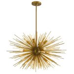 Люстра ASTRA Chandelier Sputnik Brass Loft Concept 40.100.MT.GD.T1B