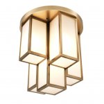 Потолочный светильник Eichholtz Ceiling Lamp Axel Antique brass Loft Concept 40.113152