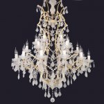 Люстра RH Rococo Iron & white matt Crystal Chandelier 25 Loft Concept 40.2224