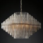 Люстра Restoration Hardware Emile Round Chandelier Chrome Loft Concept 40.2676