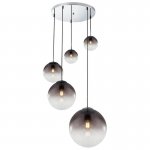 Люстра Ball Sunrise Pendant lamp smok 5 плафона Loft Concept 40.2777