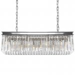 Люстра RH Odeon Chandelier Silver 90 Loft Concept 40.2942