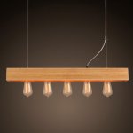 Подвесной светильник Loft Wooden Lighting Line Pendant Loft Concept 40.397.MT.BL.T1B