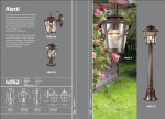 Уличный настенный светильник Odeon light 4052/1W ALETTI