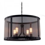 Люстра Loft Riveted Mesh Chandelier Round Loft Concept 40.971