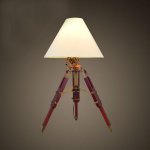 Настольная лампа Table Standing Lamp Red Loft Concept 43.113.BR.BR.DHO