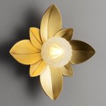 LOTUS Wall Lamp II Бра форме листьев лотоса Loft Concept 44.729