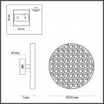 Настенный светильник Odeon Light 5064/15WL L-VISION