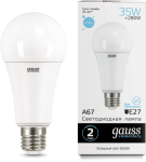 Лампа Gauss LED Elementary A67 35W E27 2790lm 6500K (70235)